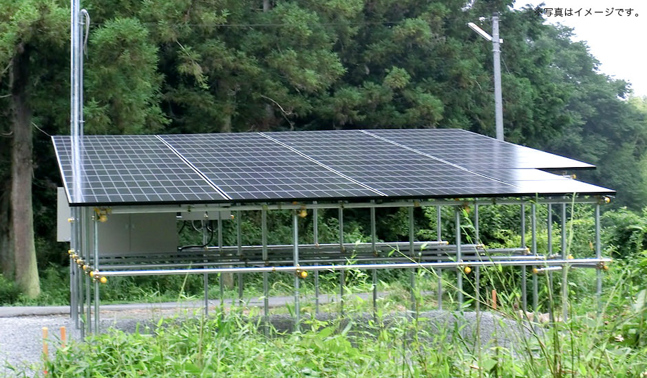 日陰の狭小地